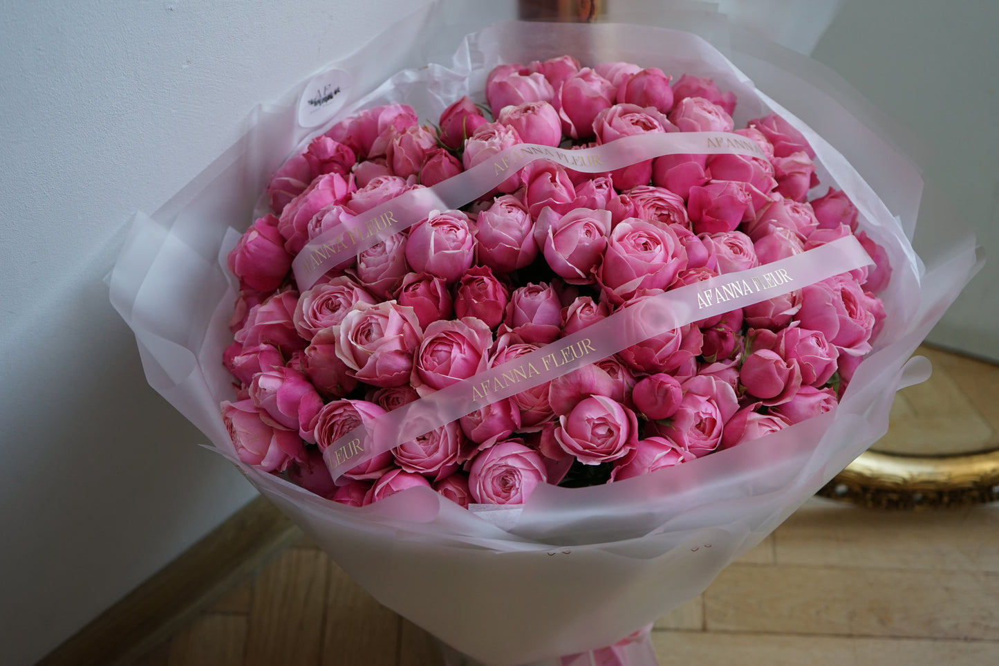 Пионовидная кустовая роза "SILVA PINK"